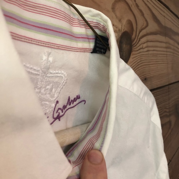 Robert Graham XL rainbow accented cuffs - Picture 3 of 8